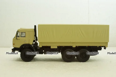 Камаз-43118 борт с тентом, бежевый, 101623, АвтоИстория 1:43