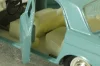 Газ-24, такси серо/голубая, Тантал/Радон 1:43