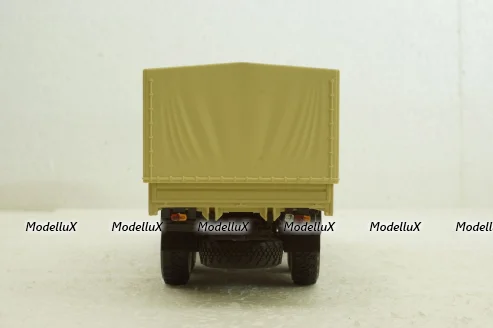 Камаз-43118 борт с тентом, бежевый, 101623, АвтоИстория 1:43