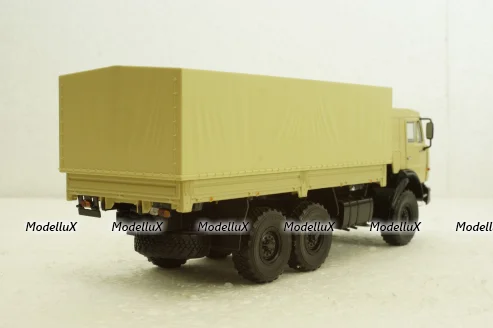 Камаз-43118 борт с тентом, бежевый, 101623, АвтоИстория 1:43