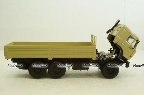 Камаз-43118 борт с тентом, бежевый, 101623, АвтоИстория 1:43