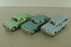 Газ-24, такси бирюзовая, июль 86г., Тантал/Радон 1:43
