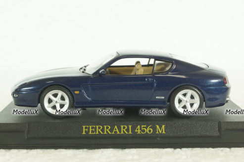 Ferrari 456 M, blue, Ferrari Collection, Eaglemoss 1:43