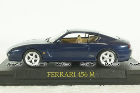 Ferrari 456 M, blue, Ferrari Collection, Eaglemoss 1:43