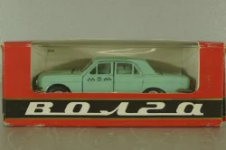 Газ-24, такси бирюзовая, июль 86г., Тантал/Радон 1:43