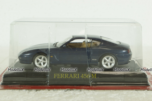 Ferrari 456 M, blue, Ferrari Collection, Eaglemoss 1:43