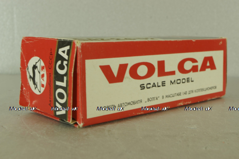 Газ-24, такси бирюзовая, июль 86г., Тантал/Радон 1:43