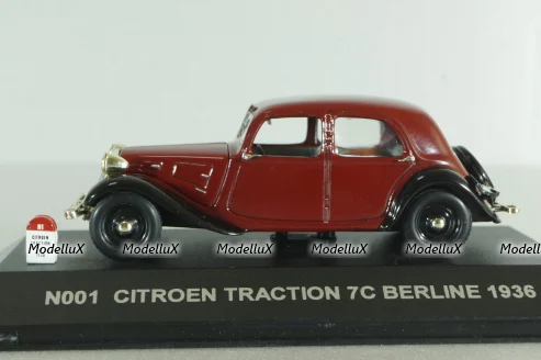 Citroen Traction 7C Berline 1936, red, N001, Sun Star 1:43