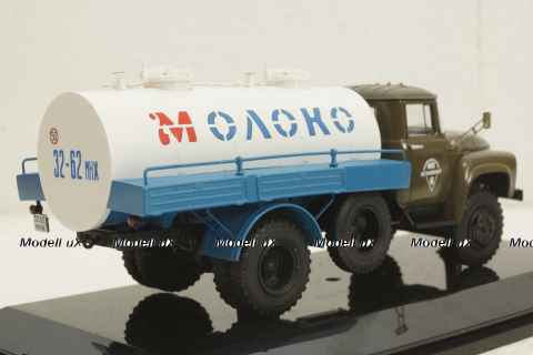 Зил-130, Автоцистерна «АЦПТ-4,1» Молоко, 1986 г., 113019, DiP Models 1:43 (Реплика)