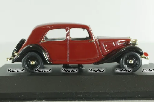 Citroen Traction 7C Berline 1936, red, N001, Sun Star 1:43