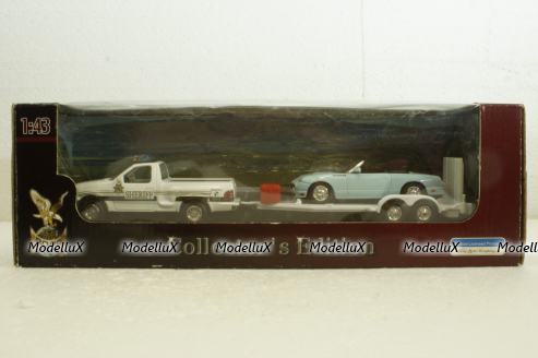 Ford F150 Police with trailer, 94601G,  Yat Ming 1:43