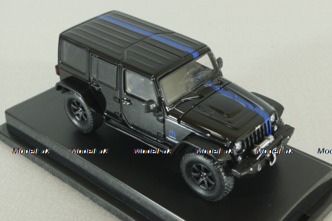 Jeep Wrangler Unlimited Mopar Edition 2014, black, 86076, Greenlight 1:43