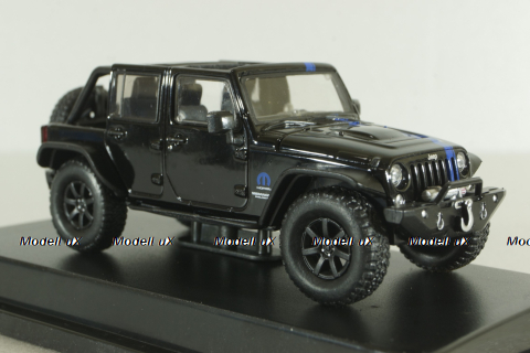 Jeep Wrangler Unlimited Mopar Edition 2014, black, 86076, Greenlight 1:43
