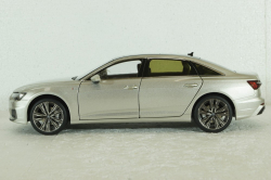 Audi A6L, C8 2019 silver, Paudi 1:18