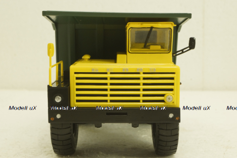 Белаз-548А карьерный самосвал, желто/зеленый, Н008, Наш Автопром 1:43