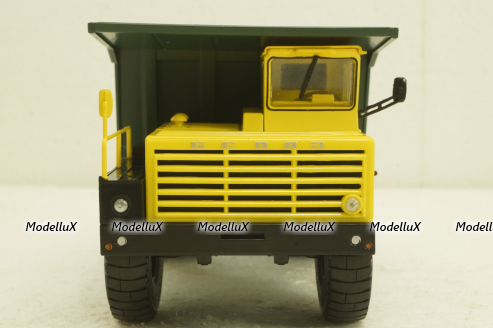 Белаз-548А карьерный самосвал, желто/зеленый, Н008, Наш Автопром 1:43