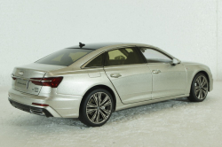 Audi A6L, C8 2019 silver, Paudi 1:18
