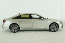 Audi A6L, C8 2019 silver, Paudi 1:18