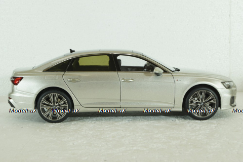 Audi A6L, C8 2019 silver, Paudi 1:18