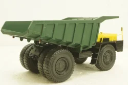 Белаз-548А карьерный самосвал, желто/зеленый, Н008, Наш Автопром 1:43
