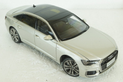 Audi A6L, C8 2019 silver, Paudi 1:18