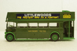 AEC Double Decker R/T green bus, Solido 1:50