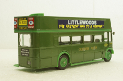 AEC Double Decker R/T green bus, Solido 1:50