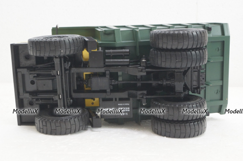 Белаз-548А карьерный самосвал, желто/зеленый, Н008, Наш Автопром 1:43