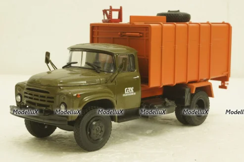 КО-413(130) мусоровоз, 101388, АвтоИстория 1:43