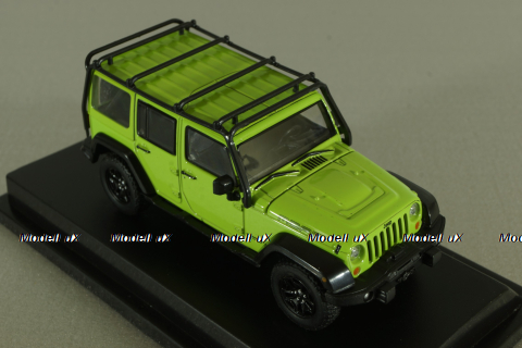 Jeep Wrangler Unlimited All-Terrain 2013, green, 86000-J, Greenlight 1:43