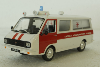 Раф-22031, Скорая помощь, белая, Автолегенды СССР 1:43