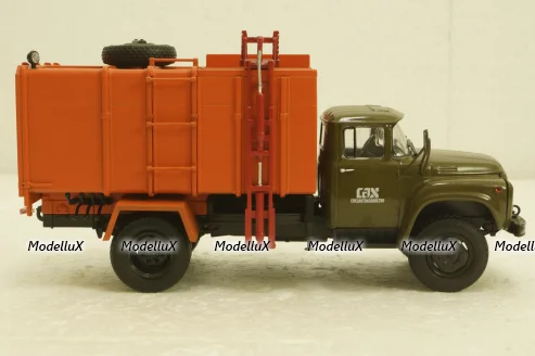 КО-413(130) мусоровоз, 101388, АвтоИстория 1:43