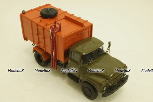 КО-413(130) мусоровоз, 101388, АвтоИстория 1:43