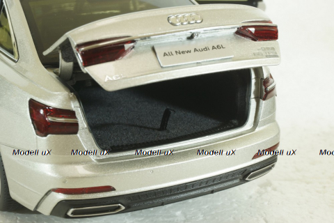 Audi A6L, C8 2019 silver, Paudi 1:18
