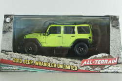 Jeep Wrangler Unlimited All-Terrain 2013, green, 86000-J, Greenlight 1:43