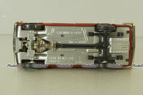Газ-24 Волга, март 90г., Тантал/Радон 1:43