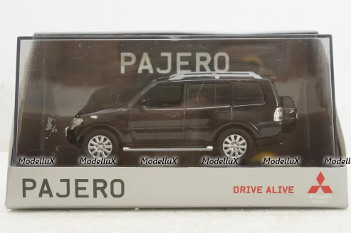 Mitsubishi Pajero 4 2006, black, SunStar 1:43