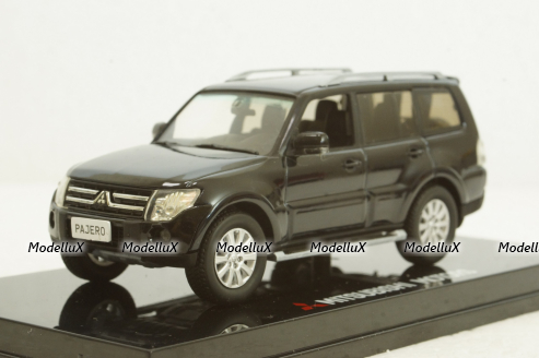 Mitsubishi Pajero 4 2006, black, SunStar 1:43