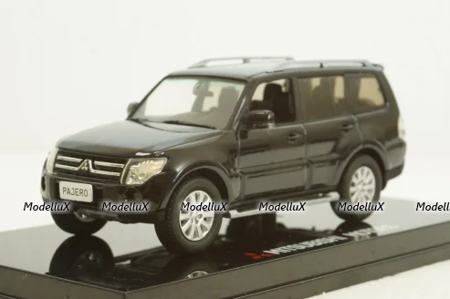 Mitsubishi Pajero 4 2006, black, SunStar 1:43