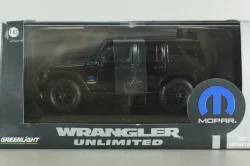 Jeep Wrangler Unlimited Mopar Edition 2014, black, 86076, Greenlight 1:43