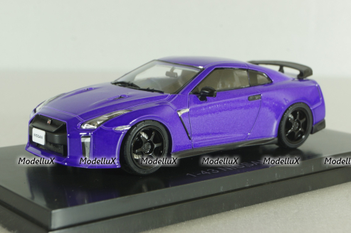Nissan Skyline GT-R (R35), violet, EBBRO 1:43