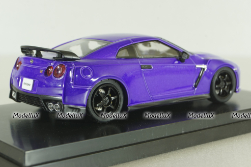 Nissan Skyline GT-R (R35), violet, EBBRO 1:43