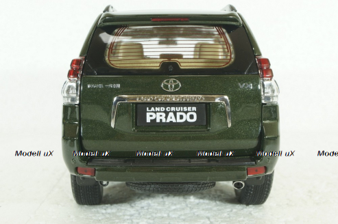 Toyota Land Cruiser Prado 150, 2009 green, Paudi 1:18