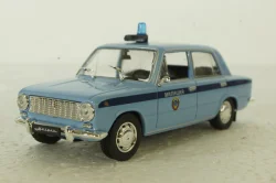 Ваз-2101 Жигули, ГАИ, голубой, Автолегенды СССР 1:43