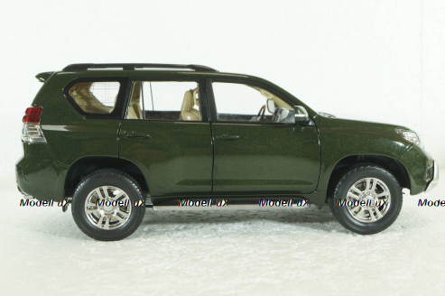Toyota Land Cruiser Prado 150, 2009 green, Paudi 1:18
