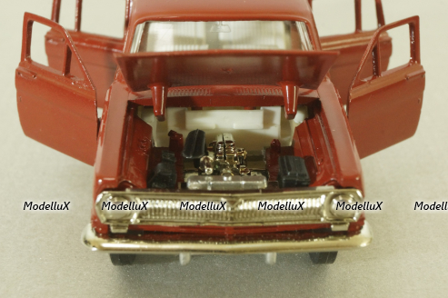 Газ-2402 Волга, красная., Тантал/Радон 1:43