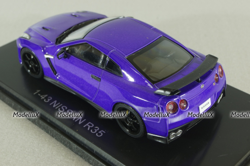 Nissan Skyline GT-R (R35), violet, EBBRO 1:43