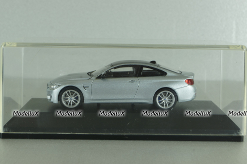 BMW M4 Coupe (F82) 2014, silver, Herpa 1:43