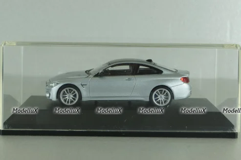 BMW M4 Coupe (F82) 2014, silver, Herpa 1:43