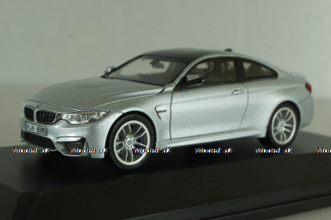 BMW M4 Coupe (F82) 2014, silver, Herpa 1:43